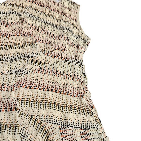 Reiss Andrina Spot Ruffle Mini Dress Fit N Flare Polka Dot Sleeveless Sz 10 NWT - Picture 6 of 14